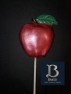 1514 Apple Chocolate or Hard Candy Lollipop Mold  IMPROVED